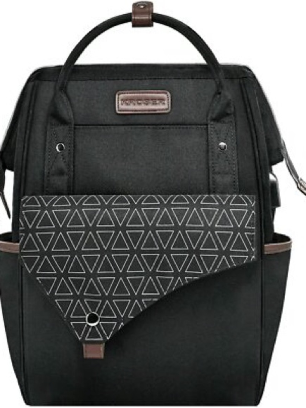 Fabulous Kroser Backpack w Geometric Front Flap. Lots of Compartments. Nice!!